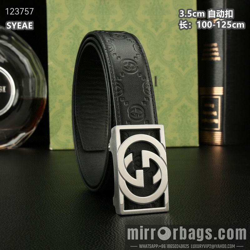 Gucci belt 35mmX100-125cm 8L53