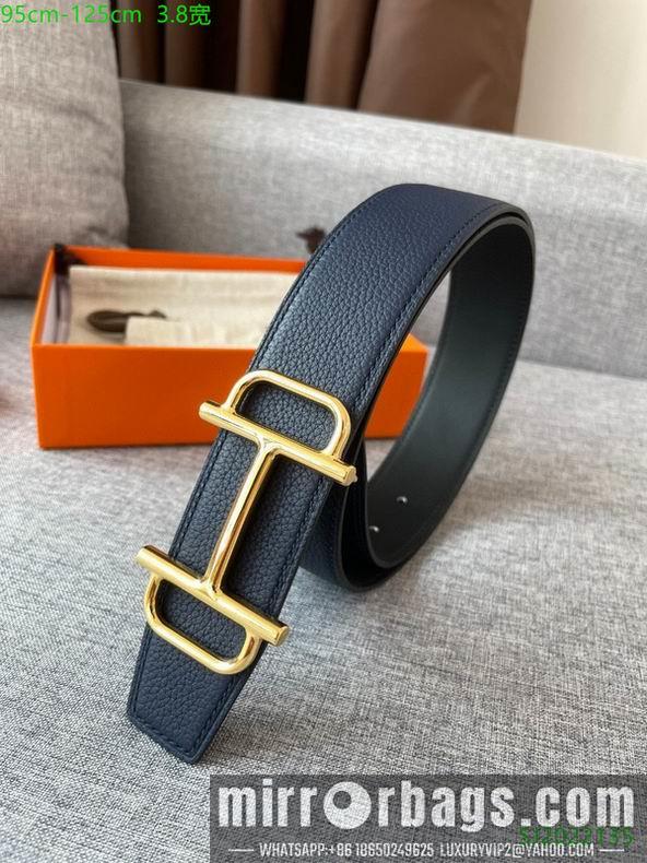 Hermes Belt 38mmX95-125cm 7D115