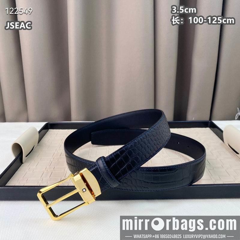 Montblanc belt 35mmX100-125cm 8L21