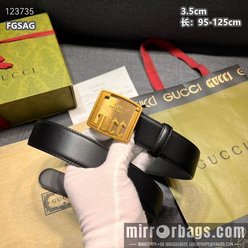 Gucci belt 35mmX95-125cm 8L09