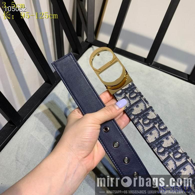 Dior Belt 35mm 95-125cm 8L