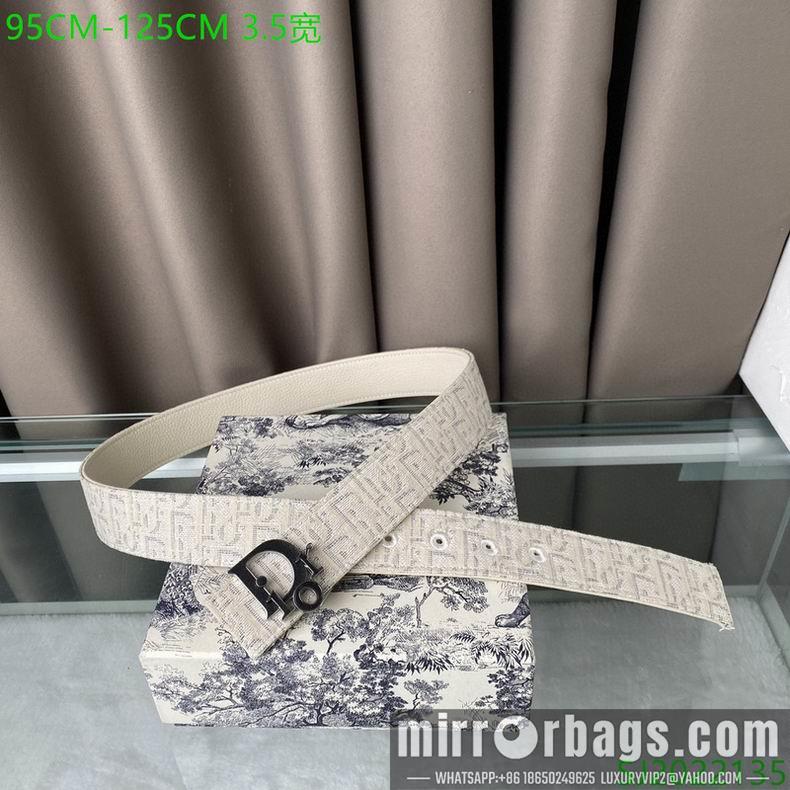 Dior belt 35mmX95-125cm 7D11