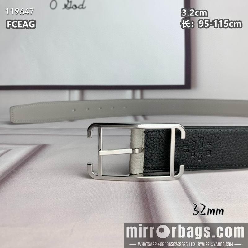 Hermes belt 32mmX95-115cm 8L040801
