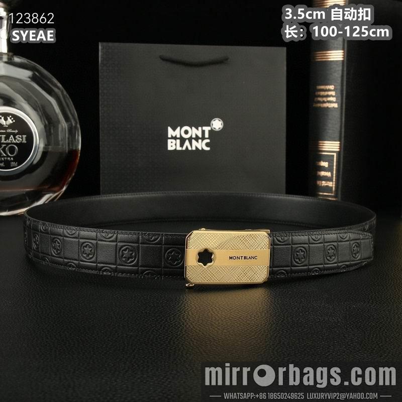 Montlanc belt 35mmX100-125cm 8L48