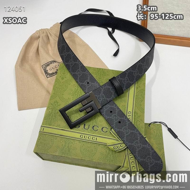 Gucci belt 35mmX95-125cm 8L10