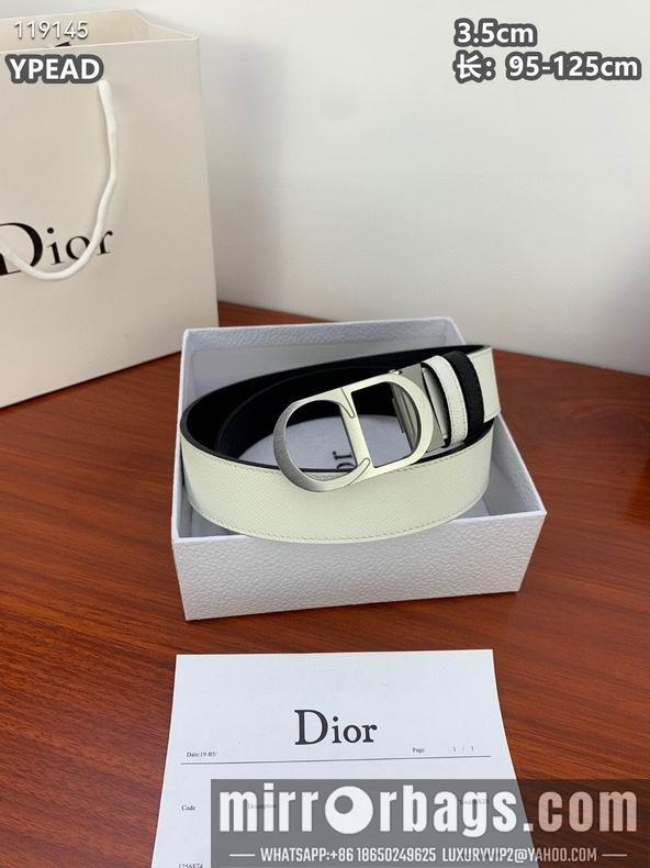 Dior belt 35mmX95-125cm 8L14