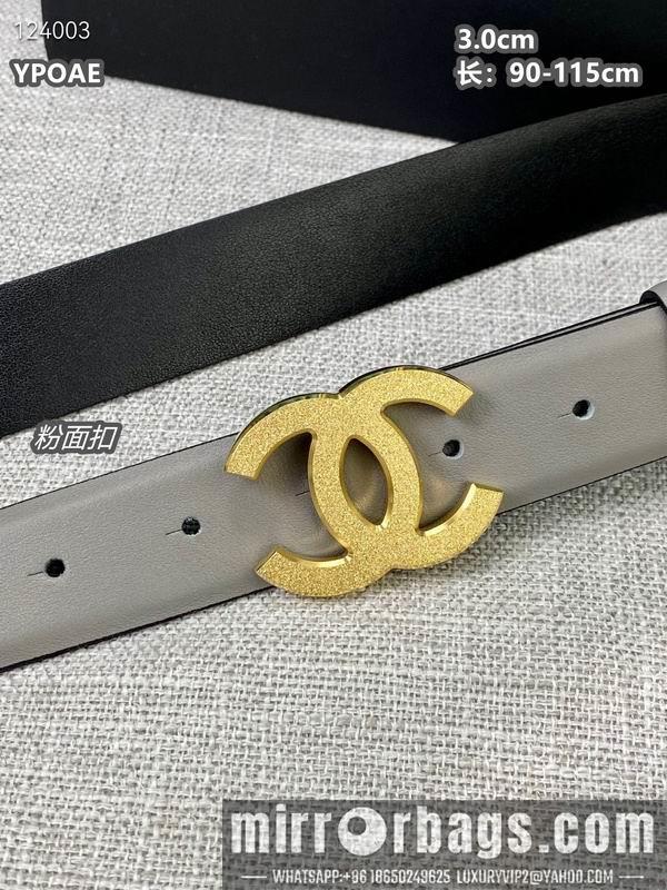 Chanel belt 30mmX90-115cm 8L09