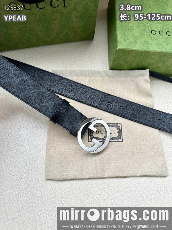 Gucci belt 38mmX95-125cm 8L08