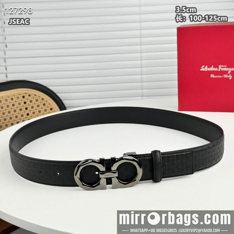 Ferragamo belt 35mmX100-125cm 8L87
