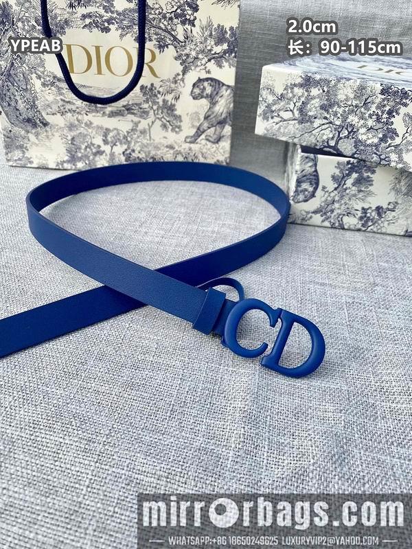 Dior belt 20mmX90-115cm 8L23