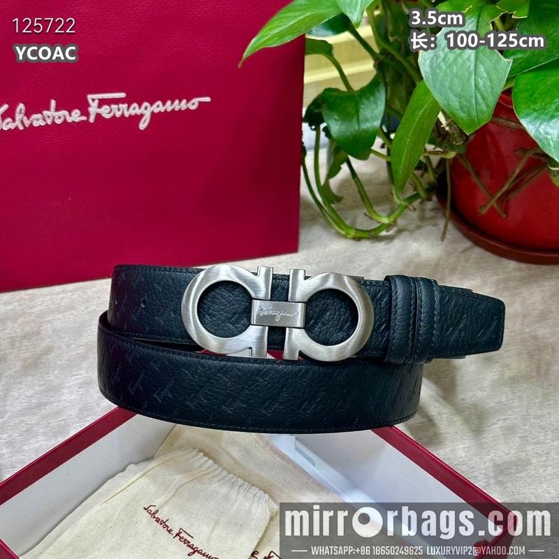 Ferragamo belt 35mmX100-125cm 8L32