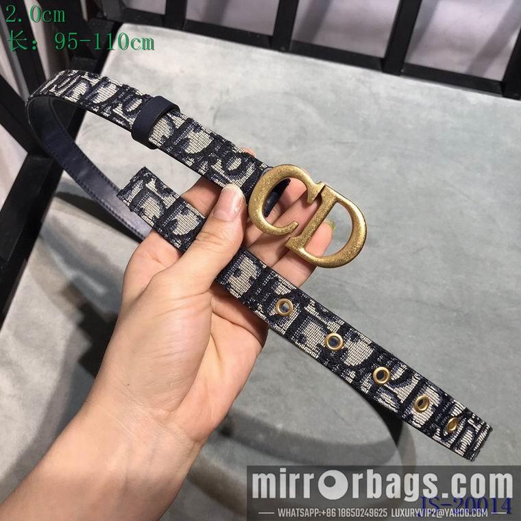 Dior Belt 20mmX95-110cm 8L09