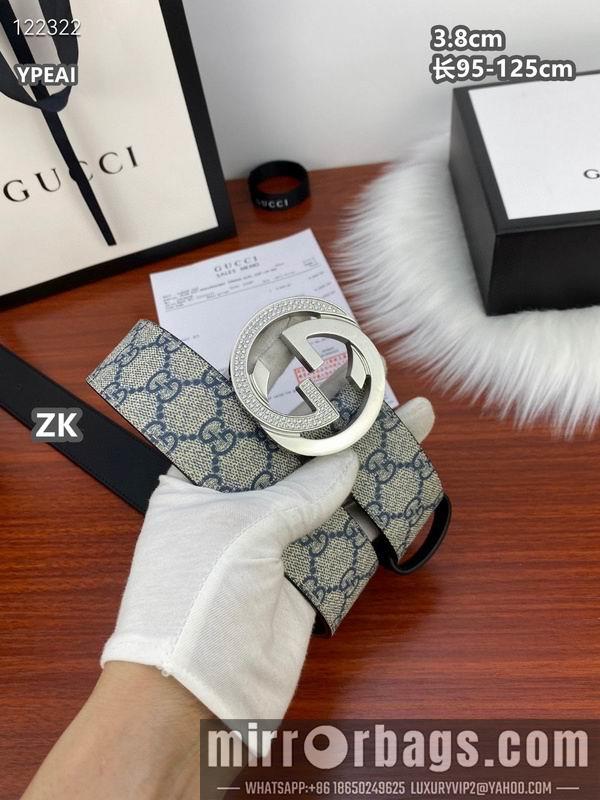 Gucci belt 38mmX95-125cm 8L20