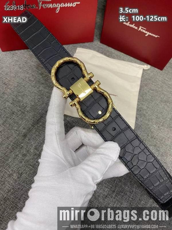 Ferragamo belt 35mmX100-125cm 8L39