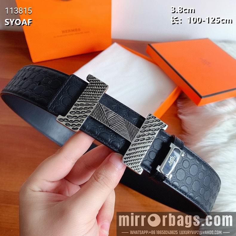 Hermes belt 38mmX100-125cm 8L082510