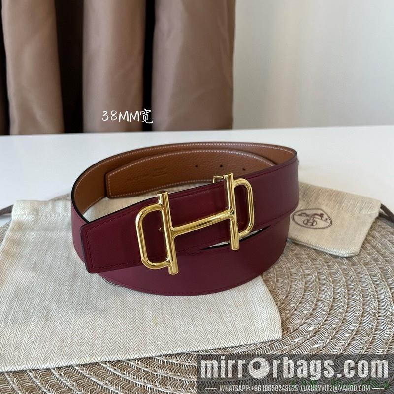 Hermes Belt 38mmX95-125cm 7D49
