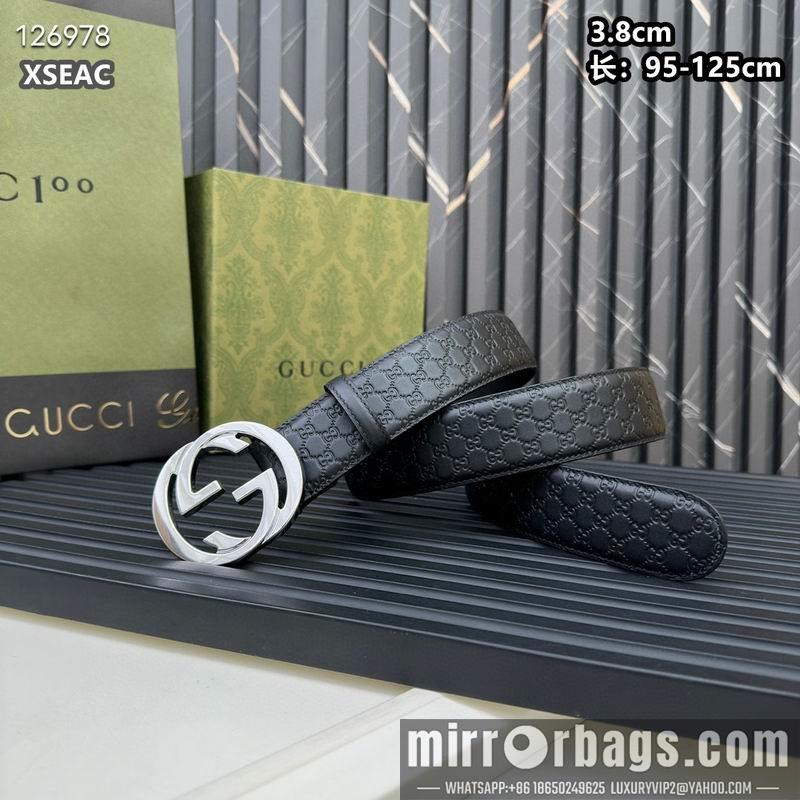 Gucci belt 38mmX95-125cm 8L40