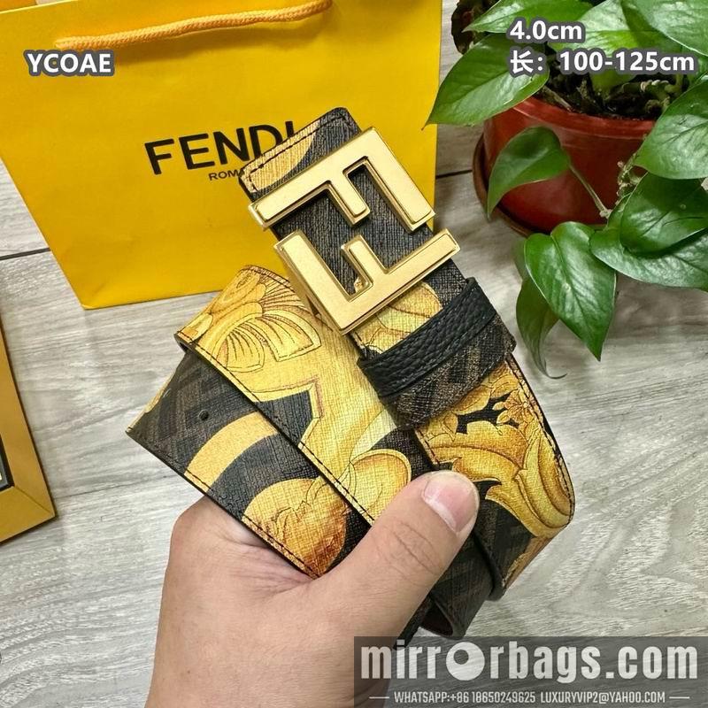 Fendi belt 40mmX100-125cm 8L150