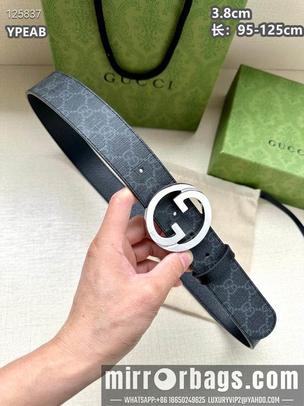 Gucci belt 38mmX95-125cm 8L08