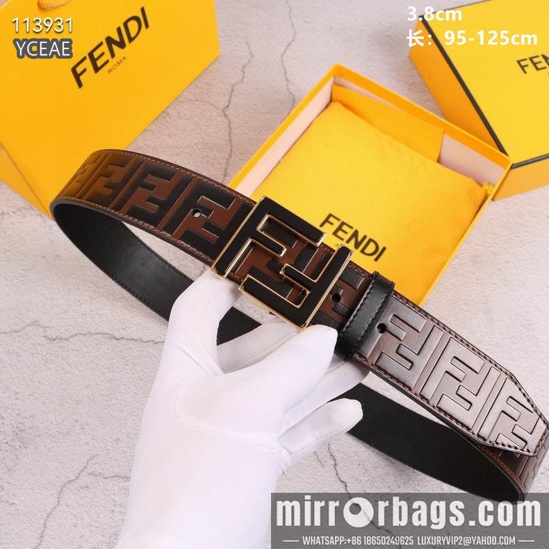 Fendi Belt 38mmX95-125cm 8L03