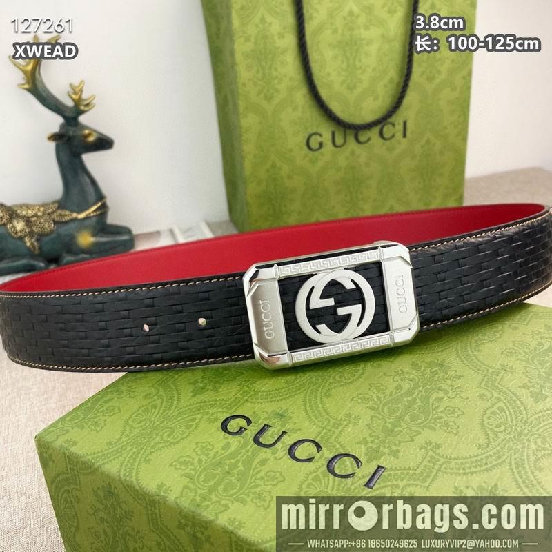 Gucci belt 38mmX100-125cm 8L48