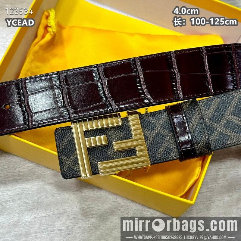 Fendi belt 40mmX100-125cm 8L53