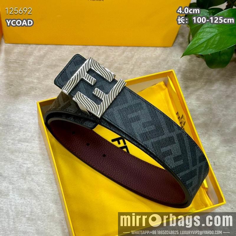 Fendi belt 40mmX100-125cm 8L26