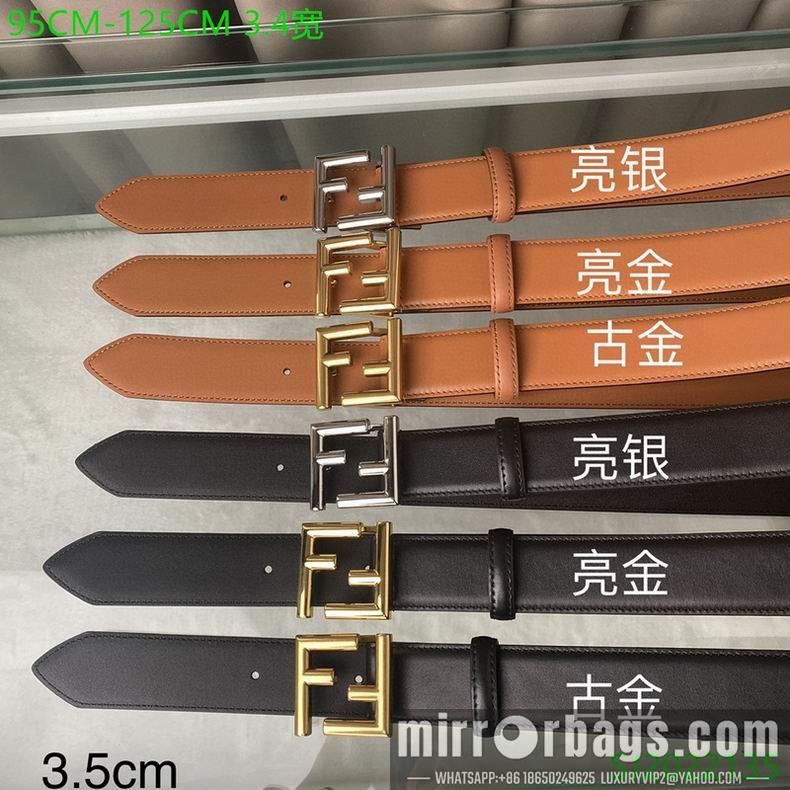 Fendi Belt 34mmX95-125cm 7D05