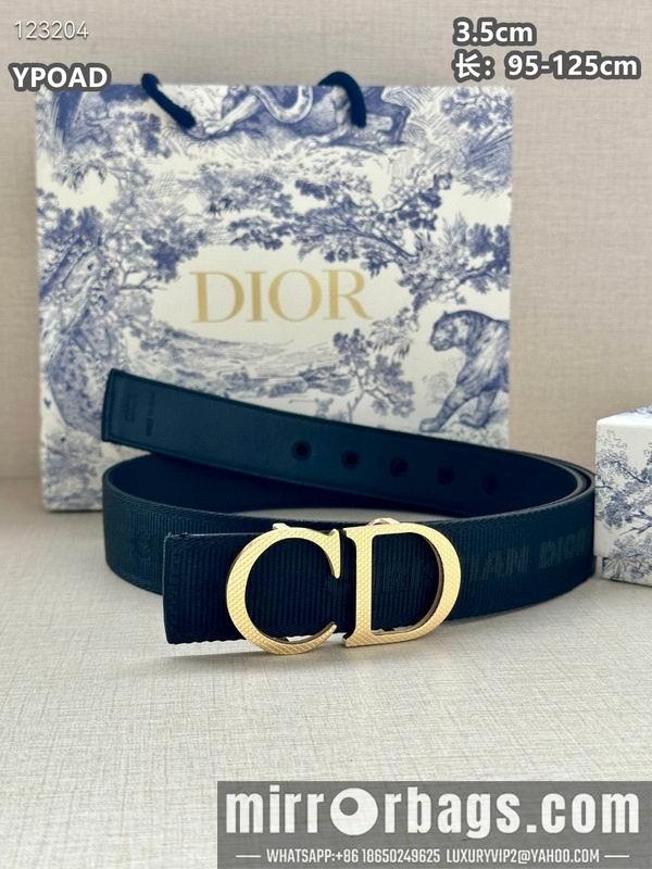 Dior belt 35mmX95-125cm 8L23