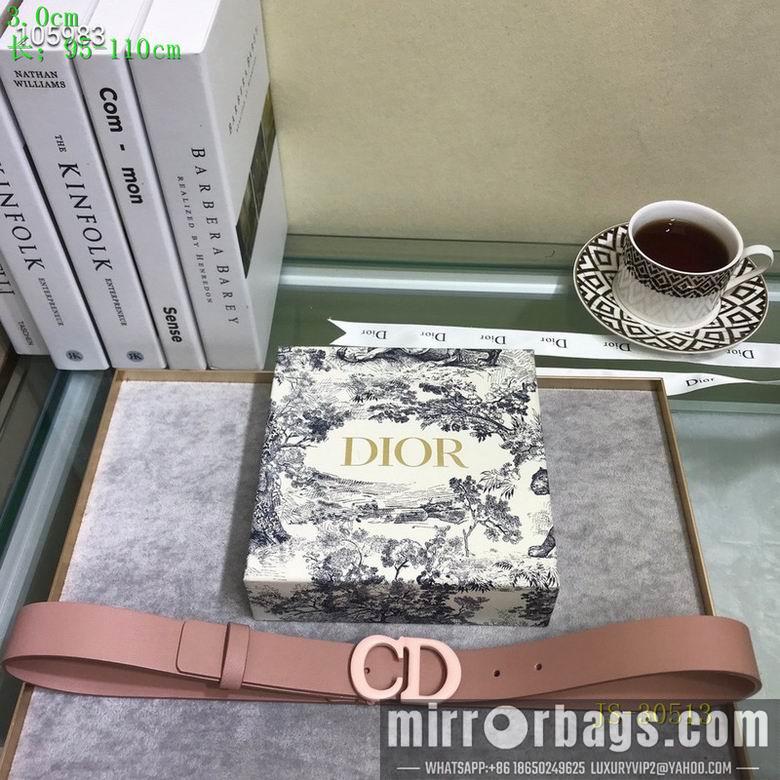 Dior Belt 30mm 95-110cm 8L02