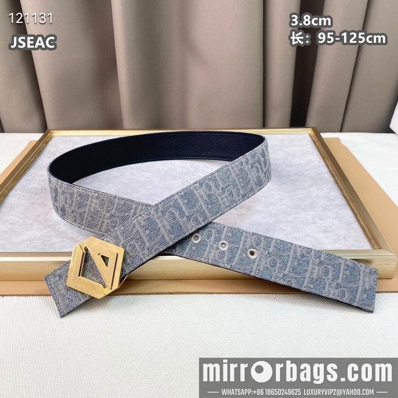 Dior belt 38mmX95-125cm 8L04