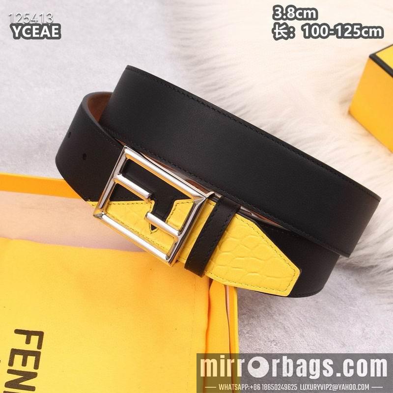 Fendi belt 38mmX100-125cm 8L20
