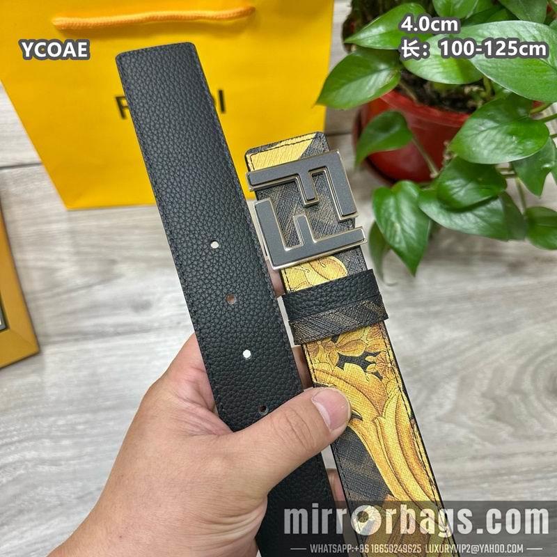 Fendi belt 40mmX100-125cm 8L150