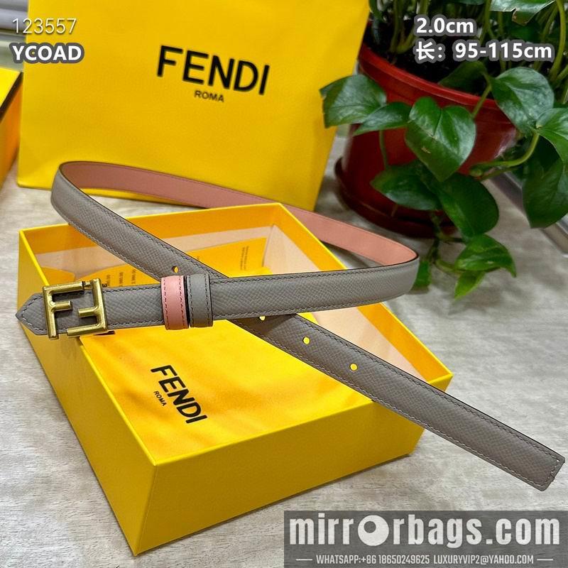 Fendi belt 20mmX95-115cm 8L16