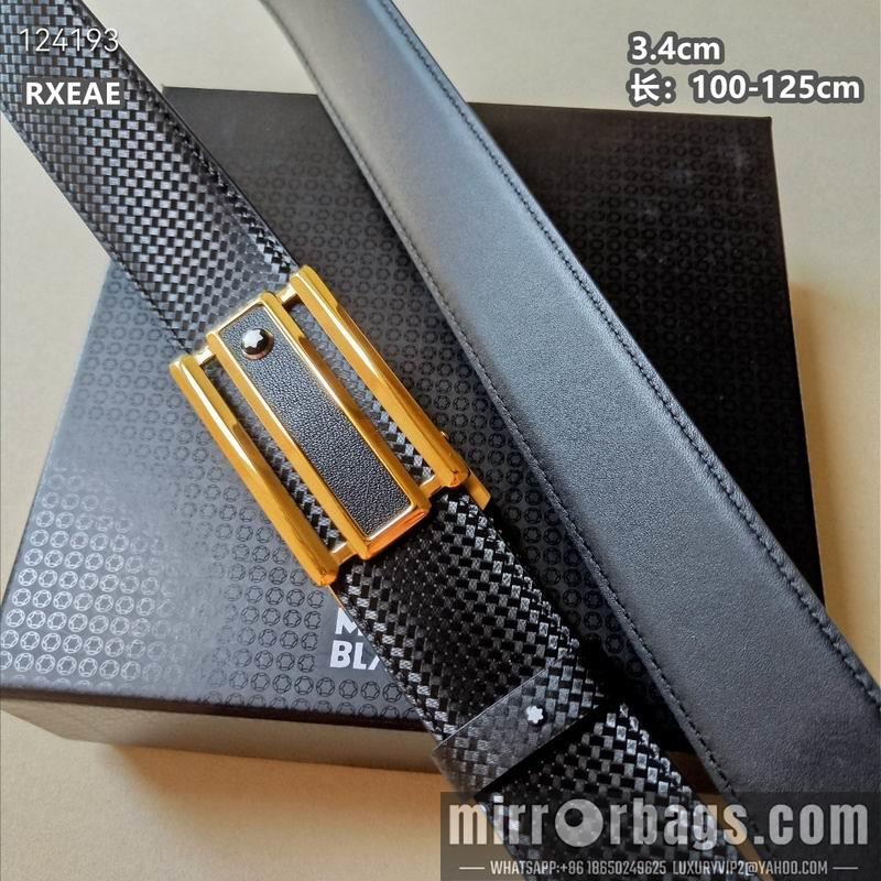 Montlanc belt 34mmX100-125cm 8L16