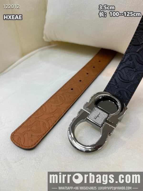 Ferragamo belt 35mmX100-125cm 8L69