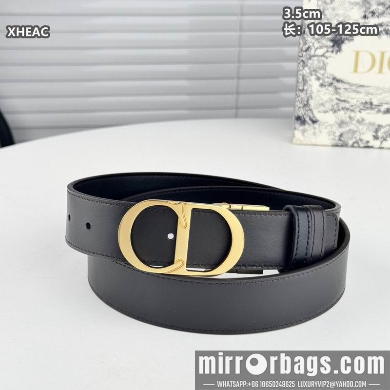 Dior belt 35mmX105-125cm 8L35