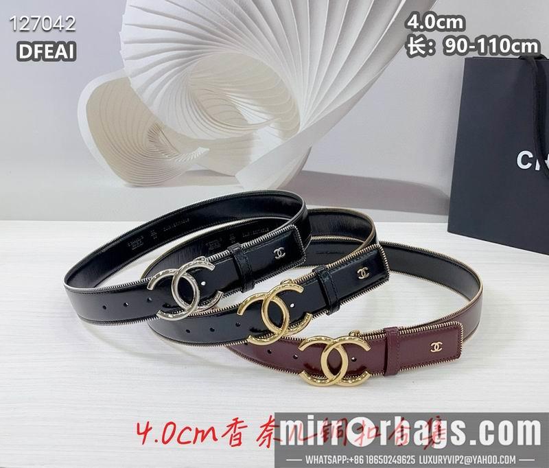 Chanel belt 40mmX90-115cm 8L02