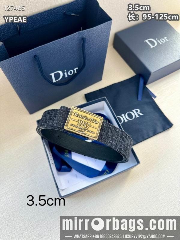 Dior belt 35mmX95-125cm 8L33