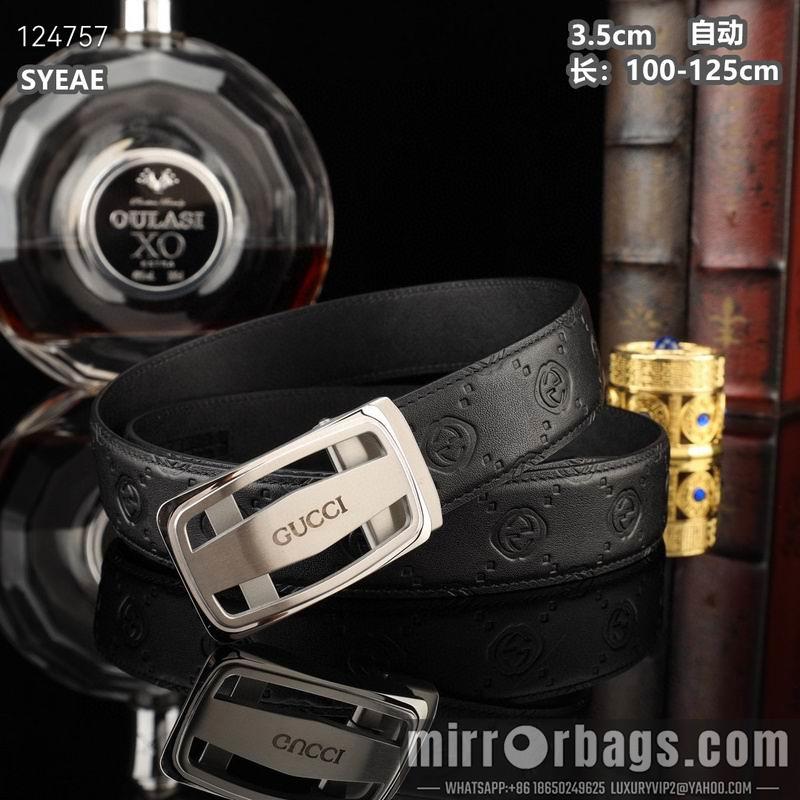 Gucci belt 35mmX100-125cm 8L21