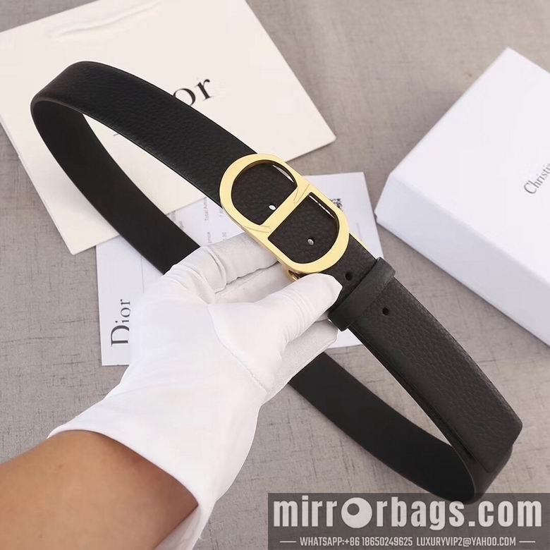 Dior Belt 34mmX95-125cm 7D21