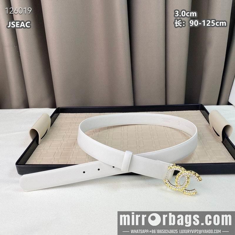 Chanel belt 30mmX90-125cm 8L18