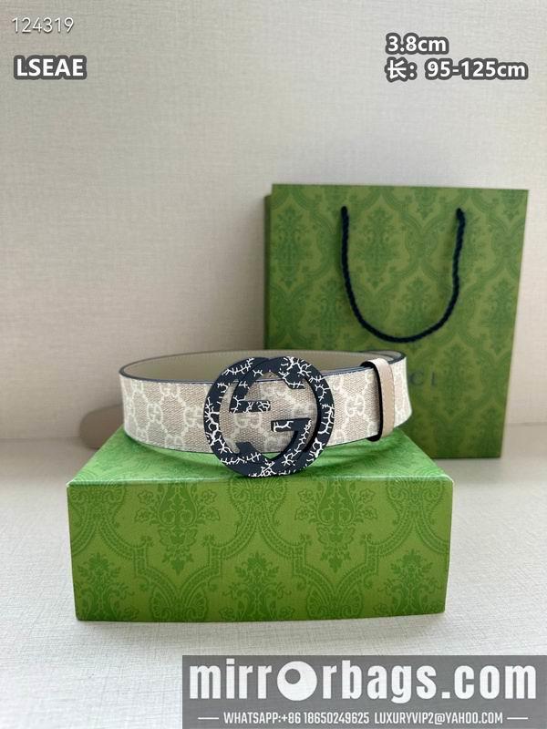 Gucci belt 38mmX95-125cm 8L03