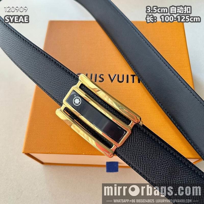 Montblanc belt 自动扣 35mmX100-125cm 8L072005