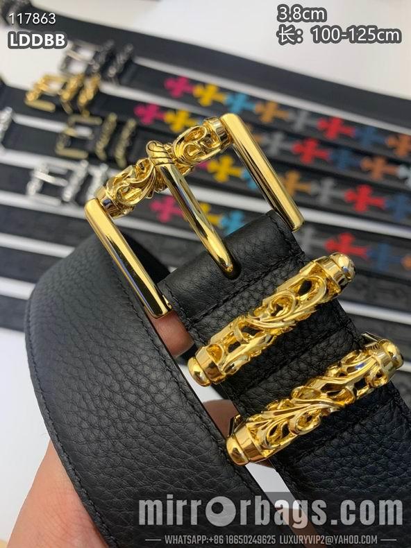 Chrome Hearts belt 38mmX100-125cm 8L16