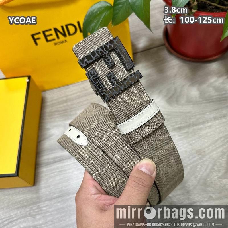 Fendi belt 38mmX100-125cm 8L31