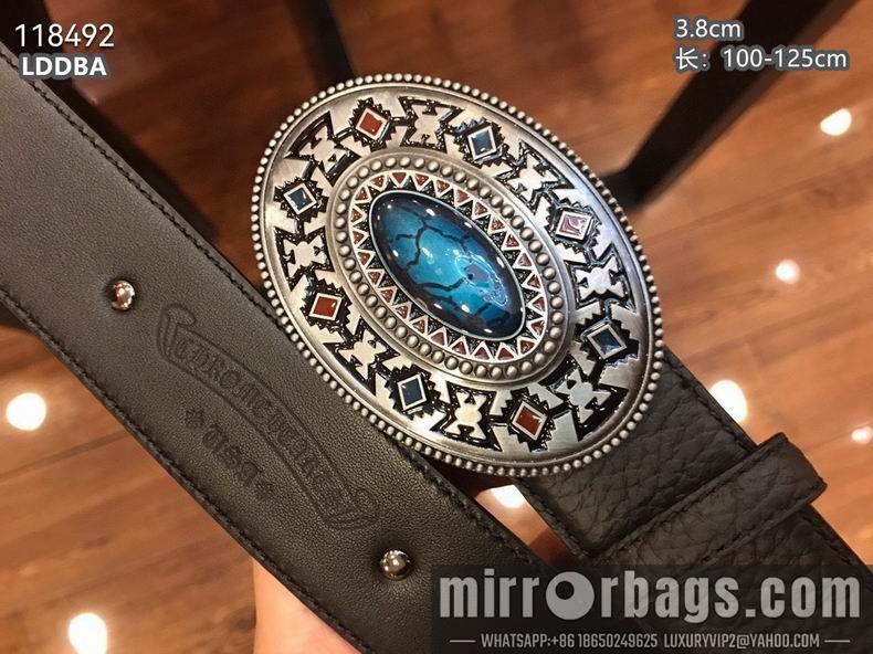 Chrome Hearts belt 38mmX100-125cm 8L13