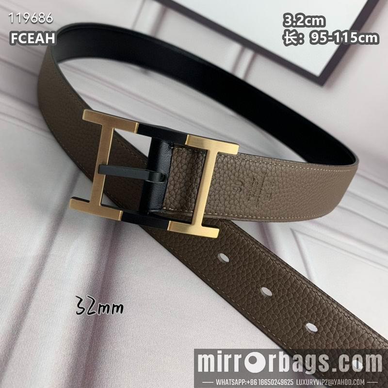 Hermes belt 32mmX95-125cm 8L040803