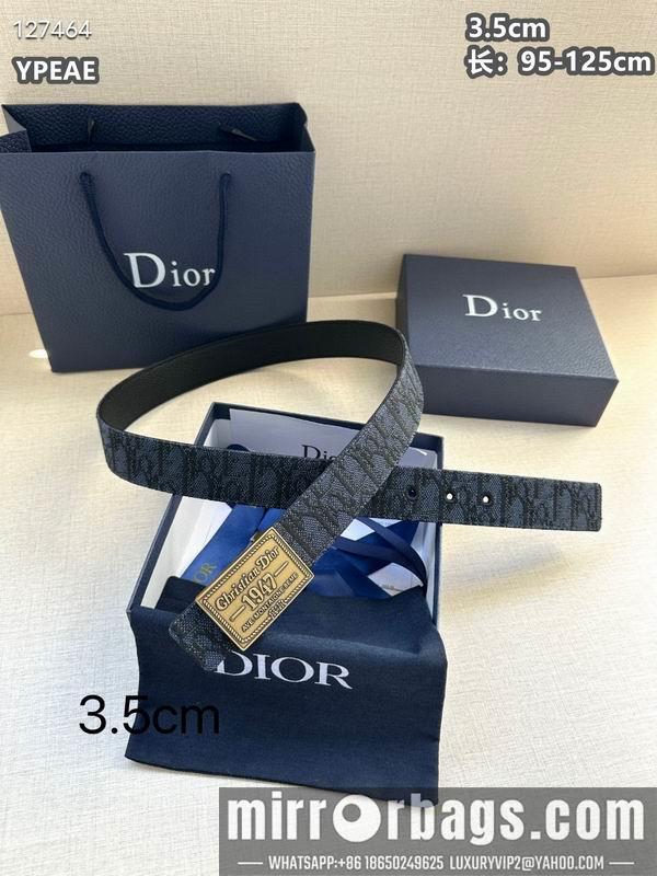 Dior belt 35mmX95-125cm 8L33