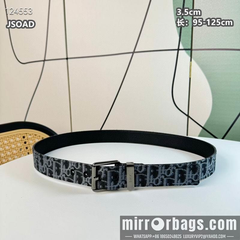 Dior belt 35mmX95-125cm 8L28